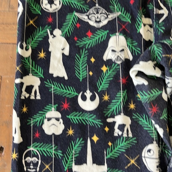 Hanna andersson adult Star Wars ornament pajama bottoms - Picture 3 of 6